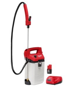 2 gal Handheld Sprayer, Poly, 4 ft L Hose, 24 in L Wand, Adjustable Cone/ Fan Nozzle Spray Pattern