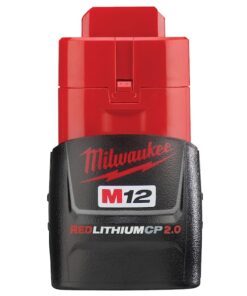 M12 12V REDLITHIUM Lithium-Ion, 12-Volt Battery, CP2.0 Ah
