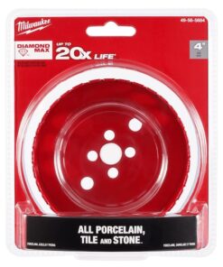 Milwaukee(R) 4" Diamond Max(TM) Hole Saw