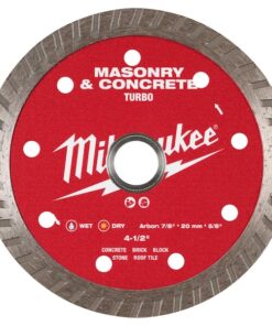 4-1/2" Turbo Masonry & Concrete Diamond Blade