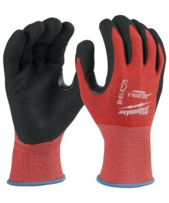 Cut-Resistant Coated Gloves, Cut Level A2 , Dipped , Nitrile , Sandy , XL 12 PK