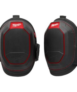 High Mobility Knee Pad, Foam Pad, Plastic Cap, 1 Straps, Black, Red