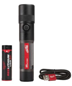 REDLITHIUM USB Twist Focus Flashlight (1,100 Lumens)