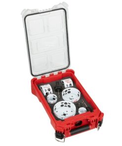 HOLE DOZER Bi-Metal Hole Saw Kit w/PACKOUT Compact Organizer - 10PC
