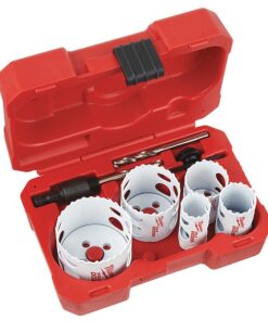 9 pc. HOLE DOZER Large Diameter Bi-Metal Hole Saw Set
