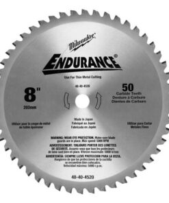 8 in Thin Metal & Stainless Cutting Circular Saw Blade (5/8 in Arbor)