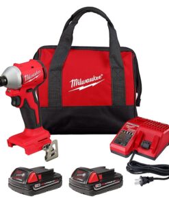 M18 Compact Brushless 1/4" Hex Impact Driver Kit