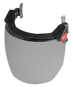 Gray Visor, 9.5 in Height, Not Applicable Suspension, Black, Gray