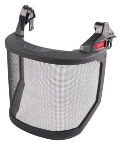 BOLT Full Face Shield - Metal Mesh (Compatible with Milwaukee Safety Helmet ( No Brim))