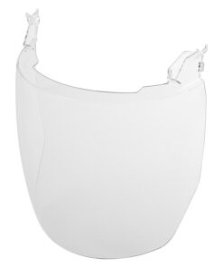 BOLT 5PK Clear Face Shield Replacement Lenses (No-brim Helmet Only Mount), Clear Visor, Clear