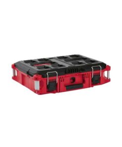 PACKOUT Tool Box, Black/Red, 22 in W x 16-1/4 in D x 6-1/2 in H