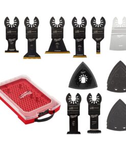 OscilToolBladeSet, 8pcs, W:0.375"to2.5"