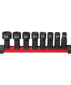 8 pc. INSIDER Box Ratchet SAE Socket Set