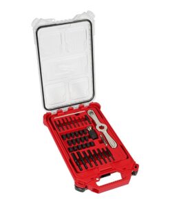 38PC SAE Tap & Die PACKOUT Set w/ Hex-LOK 2-in-1 Handle