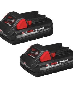 M18 REDLITHIUM CP3.0 Battery, 3.0Ah, Compact, 18V, Li-Ion, Batteries (2-Pack)