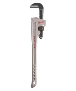 24 in Aluminum Pipe Wrench, 3 in Jaw Capacity