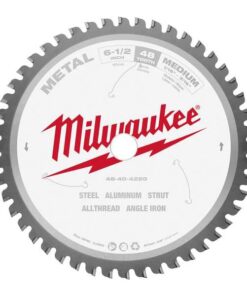 6 1/2 in. 48 Tooth Metal Cutting Circular Saw Blade (5/8 in. Arbor)