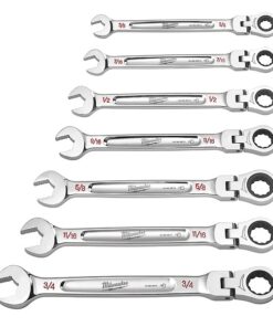 7pc SAE Flex Head Combination Wrenches