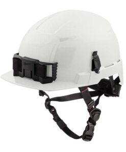 BOLT White Front Brim Safety Helmet - Type 2, Class E
