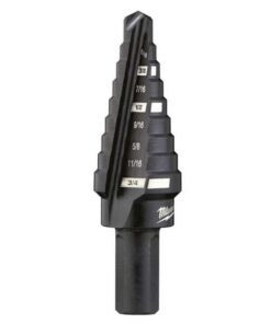 No. 3 Step Drill Bit, 1/4" - 3/4" by 1/16"