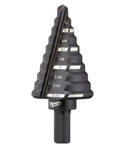 No. 5 Step Drill Bit, 1/4" - 1-3/8" by 1/8"