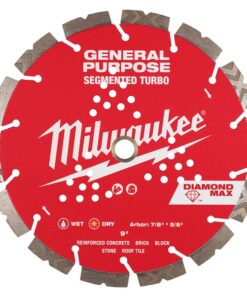 9" DIAMOND MAX Segmented Turbo, General Purpose Diamond Blade