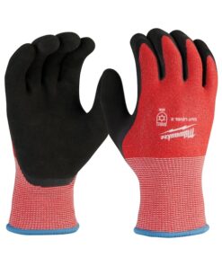 Cut-Resistant Insulated Gloves, Cut Level A5 , Double Dipped , Latex , Sandy , XL (10) 12 PK