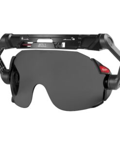 BOLT Eye Visor - Tinted Dual Coat Lens (Compatible with Milwaukee Safety Helmets & Hard Hats)