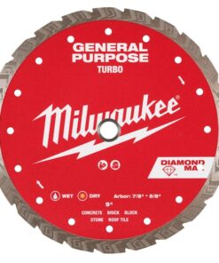 9" DIAMOND MAX Turbo, General Purpose Diamond Blade